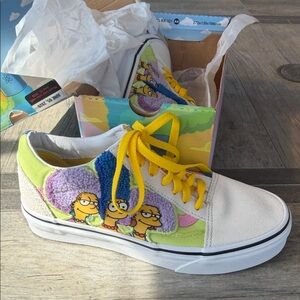 Vans the simpsons bouviers limited edition sneakers